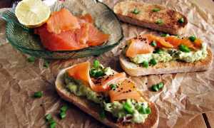 Бутерброды с форелью — простые и вкусные рецепты со слабосоленой красной рыбой
