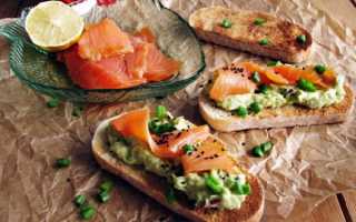 Бутерброды с форелью — простые и вкусные рецепты со слабосоленой красной рыбой