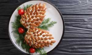 Салат Еловые шишки — 3 пошаговых рецепта с фото