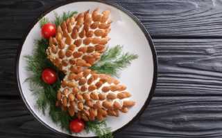 Салат Еловые шишки — 3 пошаговых рецепта с фото