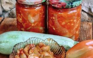 Лечо из кабачков на зиму — 9 рецептов