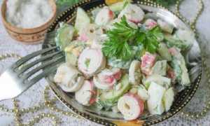 Салаты с крабовыми палочками: вкусные, новые, простые, 17 способов приготовления