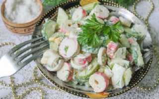 Салаты с крабовыми палочками: вкусные, новые, простые, 17 способов приготовления