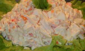 Салат с кальмарами и крабовыми палочками — самые вкусные рецепты