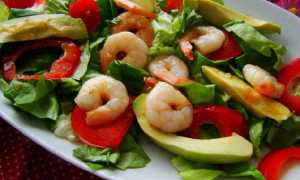 Салаты с креветками — простые и вкусные рецепты