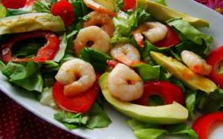 Салаты с креветками — простые и вкусные рецепты