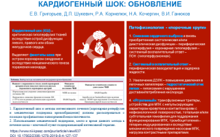 Тревожный фактор: кардиогенный шок выходит в лидеры по смертности