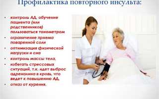 Как правильно организовать уход за пациентом после ишемического инсульта