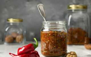 Острая грузинская аджика на зиму — 4 классических рецепта самой вкусной домашней аджики