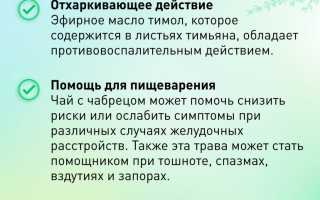 Чабрец: полезные свойства и противопоказания