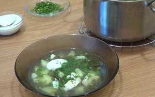 Щавелевый суп с яйцом и курицей — классический рецепт